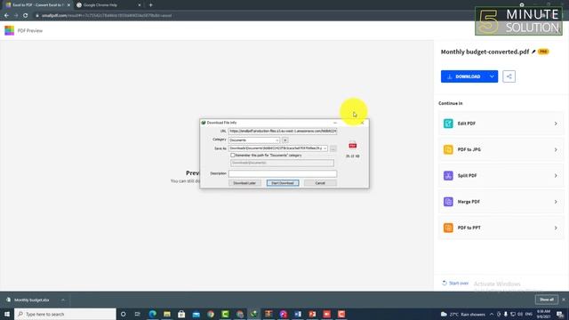How to convert Excel to PDF 2023 | Convert Excel to PDF Online free смотреть онлайн