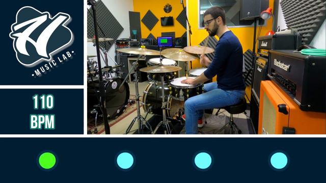 Let's Play Together - Reggae Drum Groove 110 BPM смотреть онлайн