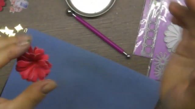 DIY Mixed media canvas Tutorial Летний холст своими руками Пошаговый мастер-класс смотреть онлайн