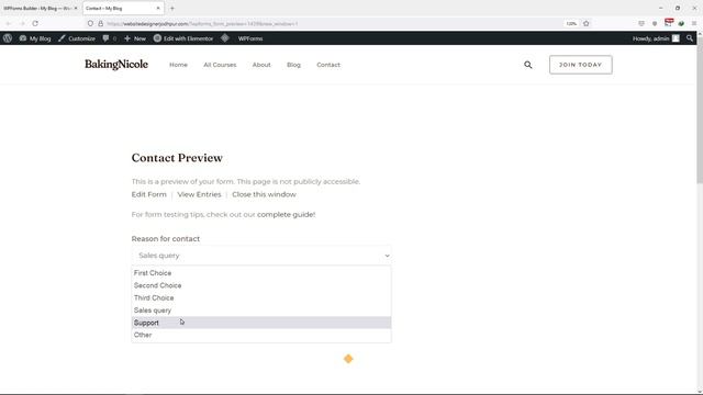 How To Customize Drop Down Field In WPForms | WordPress WPForms Tutorial смотреть онлайн