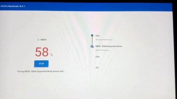 T95 AnTuTu Benchmark 3D Test TV BOX Android 10