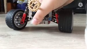 Передний мост с независемой подвеской из лего техник