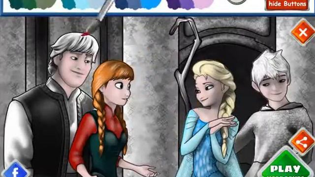 Baby Lessons With Elsa (Холодное сердце: Детские занятия с Эльзой) - прохождение игры смотреть онлайн