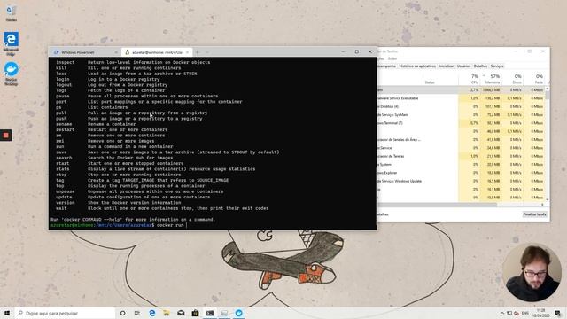 Instalando Docker e VSCode no Windows 10 Home em Português смотреть онлайн