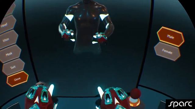 Sparc PSVR Character Customization смотреть онлайн
