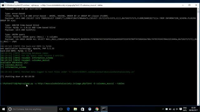 Windows SQLMAP,how to use it and download it [HD] смотреть онлайн