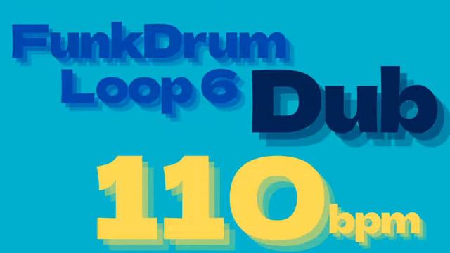 Funk drum loop6 dub version 110bpm смотреть онлайн