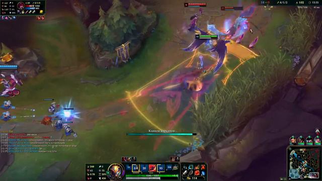 League of Legends физженный Атрокс против физженного ботлэйна смотреть онлайн