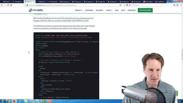 Scaling Postgres Episode 23 | UUIDs | Write Spikes | Distinct | SQL Standard смотреть онлайн
