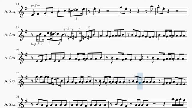 Alto Sax Sheet Music: How to play Lone Digger by Caravan Palace2010 Caravan Palace Lone Digger смотреть онлайн