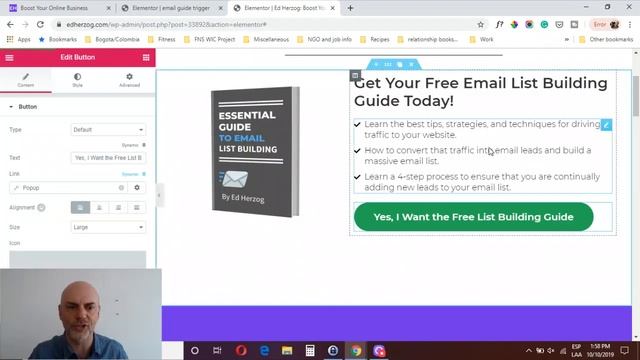 Elementor Popup on Button Click [Tutorial] смотреть онлайн