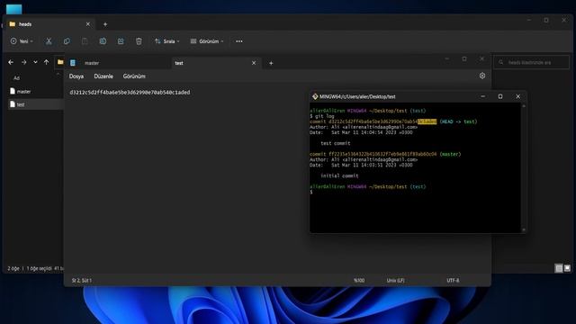 Sıfırdan Git & Github | HEAD Kavramı #17 смотреть онлайн