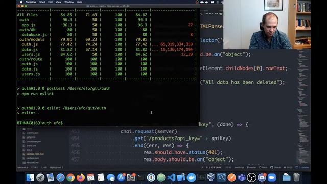 jsramverk kmom04 föreläsning/genomgång med Emil смотреть онлайн
