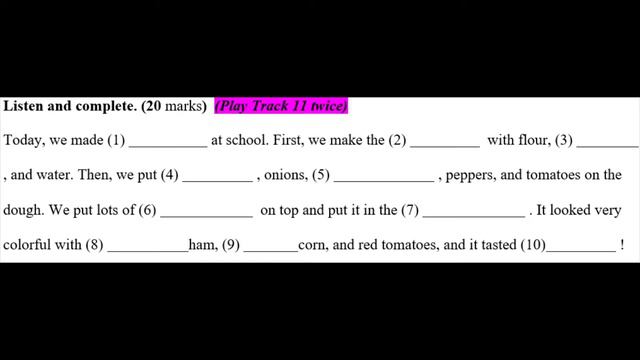 Listen and fill in the gaps смотреть онлайн