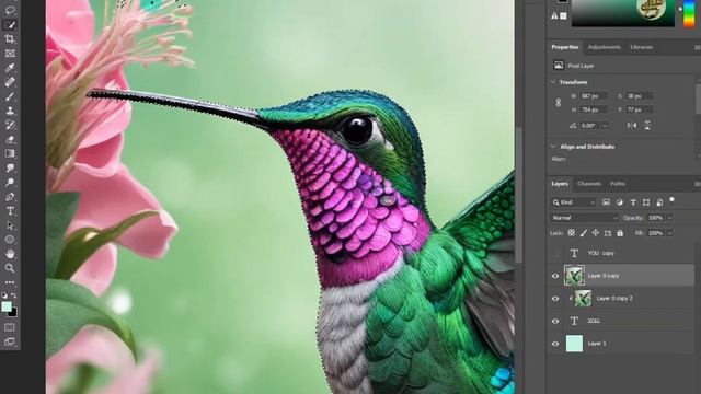 how to create Letter portrait effect in photoshop смотреть онлайн