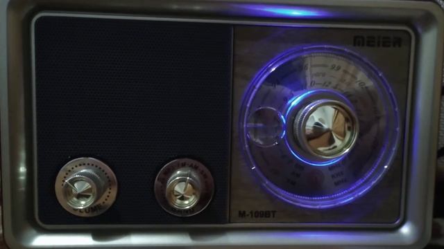 Радиоприемник MEIER M-109 BT Радио Румынии на 41 метров КВ . смотреть онлайн