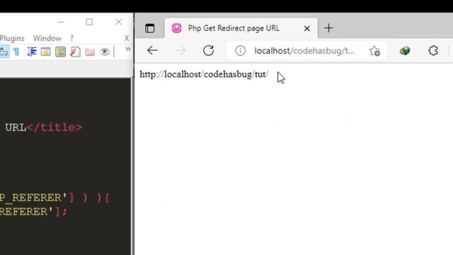 How to get the previous page URL in PHP? смотреть онлайн