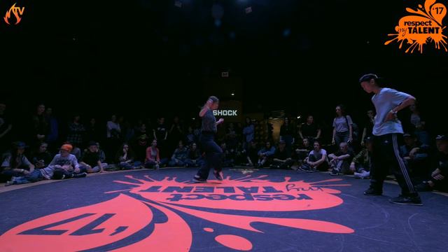 RESPECT MY TALENT-2017 Moscow. House Beginners Final - Зеленая vs. Lil Banza смотреть онлайн