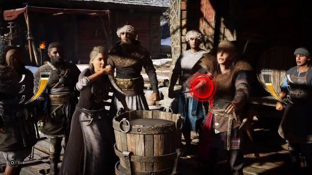Winning The Drinking Challenge - Assassin's Creed Valhalla смотреть онлайн