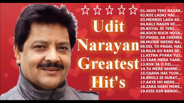 Best Of Udit Narayan  / Hindi Hits Songs / Audio JUKEBOX