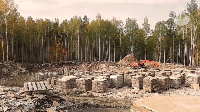 Мощение плитняком