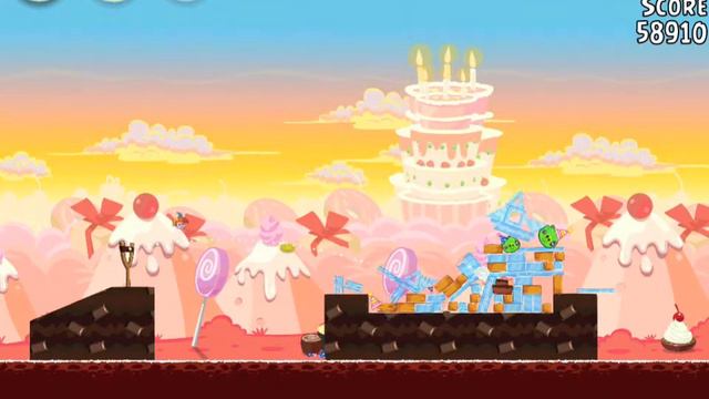 Angry Birds Birdday Party 19-6 Mighty Eagle Walkthrough Birthday Party смотреть онлайн