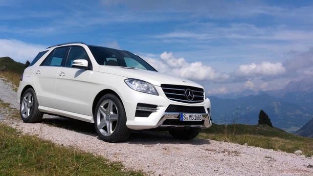 Mercedes Benz ML W166 кроссовер из Штутгарта