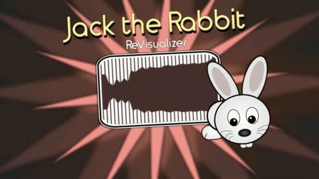Jack the Rabbit | classic cartoon style audio-react visualizer смотреть онлайн