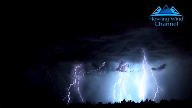 4 Hours Of Rain And Thunder, Real Storm Sound For Good Sleep |Thunderstorm #1