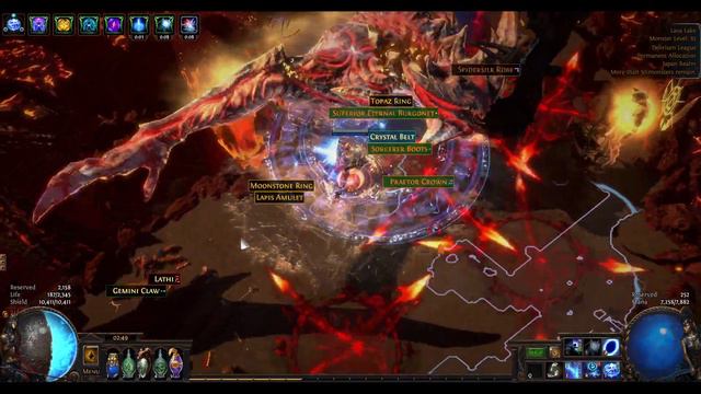 【PoE】Archmage Shock Nova Hierophant vs Drox【3.10】 смотреть онлайн