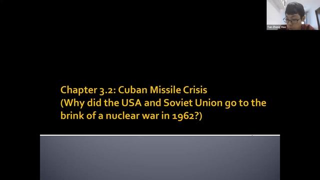 Sec 4 History Chapter 3 - Cuban Missile Crisis смотреть онлайн