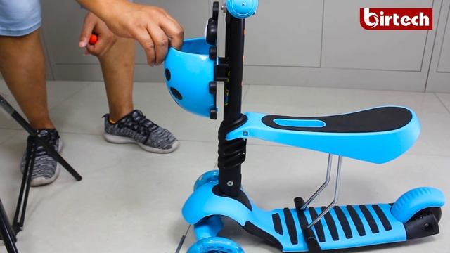 3 in 1 Kick Scooter 3 wheel Scooter for kids Instructions смотреть онлайн