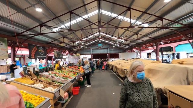 [4K] WALKING: MELBOURNE, AUSTRALIA - Queen Victoria Market смотреть онлайн