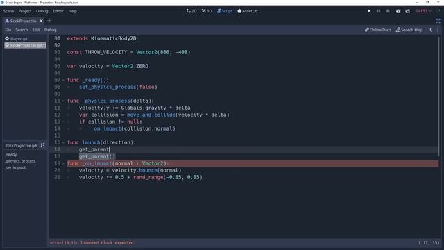How to Create Ranged Attacks in Godot 3.1 смотреть онлайн