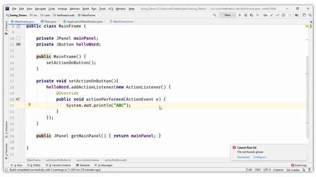 #9. Flow Layout | Java Swing | In English смотреть онлайн