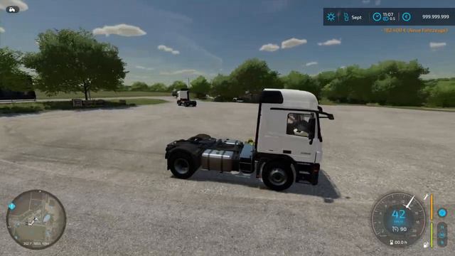 LS22 Mods - Mercedes Actros MP3 - LS22 Modvorstellung смотреть онлайн