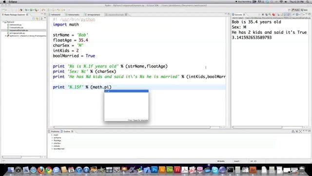 Python 2.7 Tutorial Part 3 смотреть онлайн