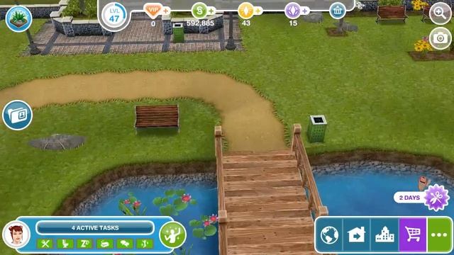 Have A Teenager Hang Out On The Park's Pier - Weekly Task - Sims Freeplay смотреть онлайн
