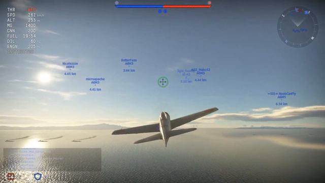 War Thunder (ไทย) A6M3 VS P-38-Jซีโร่ไอ้ยุ่น เกือบชน เครื่องบินผู้ดี EP.6 смотреть онлайн
