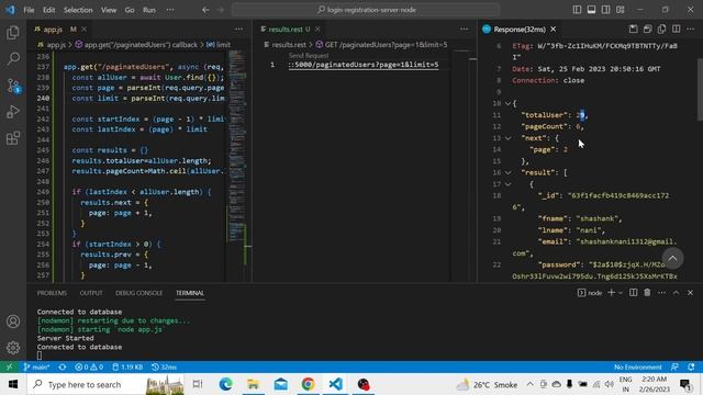How to do Pagination in ReactJs NodeJs and Mongo DB || Pagination in React Node Mongoose. #mern смотреть онлайн