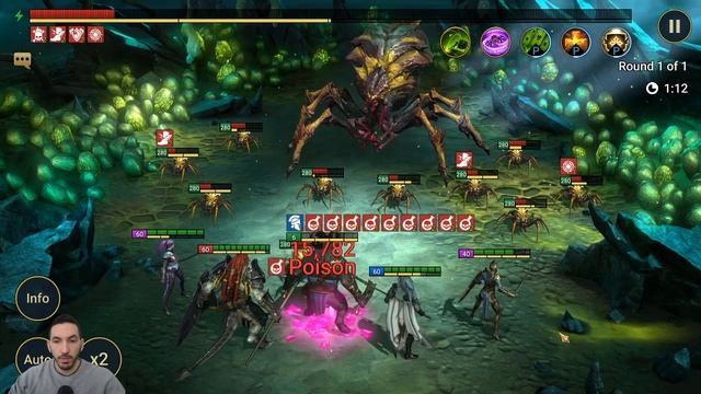 GNARLHORN SPIDER 20 FARMING | RAID SHADOW LEGENDS смотреть онлайн