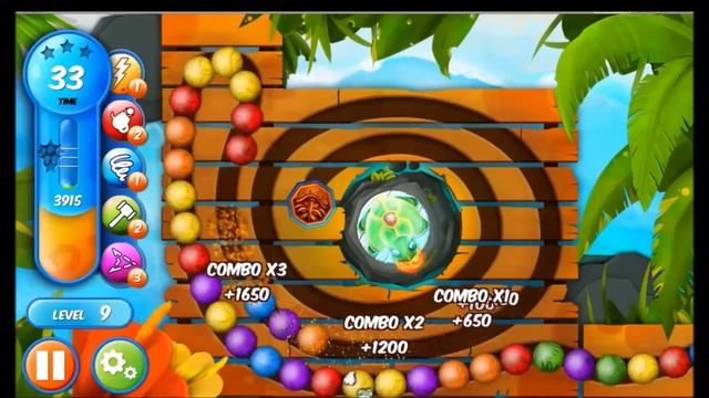 Woka Woka: Marble Shooter - Gameplay Effects смотреть онлайн