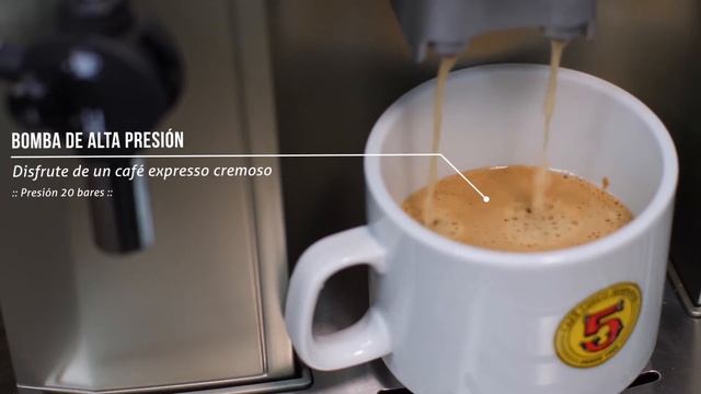 Cafetera Expresso 5 Hispanos ME712 | MEGATONE смотреть онлайн
