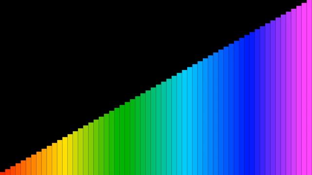 Shaker Sort HD Animated with 60 Color Bars смотреть онлайн