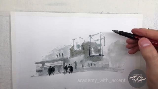 Architectural Graphics_ Sketching - Архитектурная графика - Academy With Accent