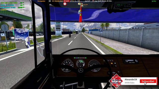 ETS2 1.48||DOWNLOAD TRUCK FREE Mercedes LPS 1632 + Tandem Trailer 1.48|| смотреть онлайн