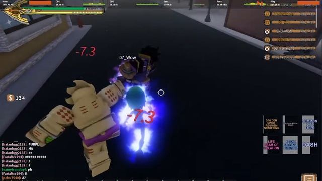 Roblox YBA GANG WAR смотреть онлайн