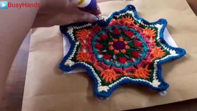 DIY PAPER BAG TO CROCHET BAG #diybag #crochetbag #motifpattern