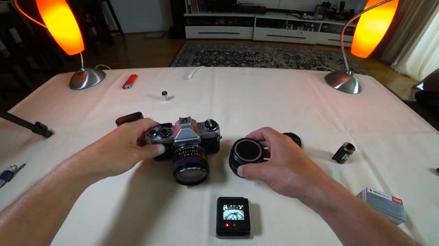 Фото на плёнку... ОБЗОР YASHICA FX D QUARTZ