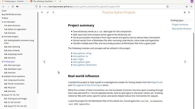 Ebook Promo: Practice Python Projects смотреть онлайн